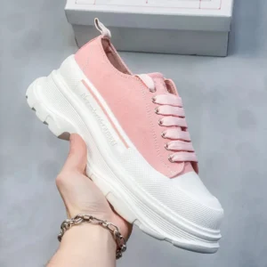 Alexander McQueen Bold Canvas Sneakers