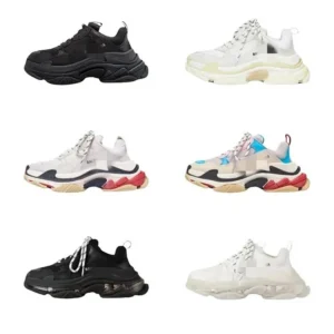 Balenciaga Triple S Chunky Sneakers Stylish Design