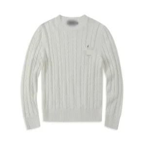 Classic Cable Knit Sweater for Men
