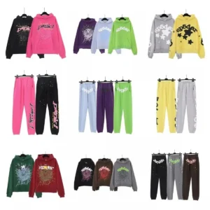 Spider Series Hoodies & Pants Set - Vibrant & Stylish