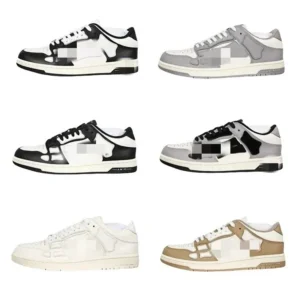 Amiri Skeleton Low-Top Sneakers Classic Design