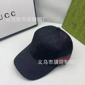 Gucci Classic Baseball Cap with Stripes