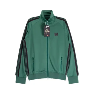 Needles Track Jacket: Classic Green Design