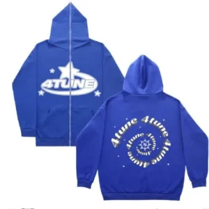 4TUNE Trendy Zip-Up Hoodie Jacket