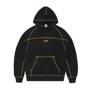 Cartier Signature Black Hoodie with Gold Accents