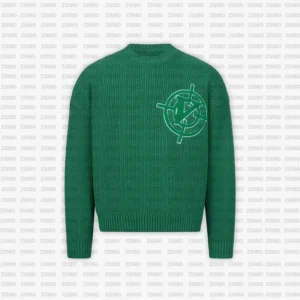 ZSIBO Classic Knit Sweater with Logo Design