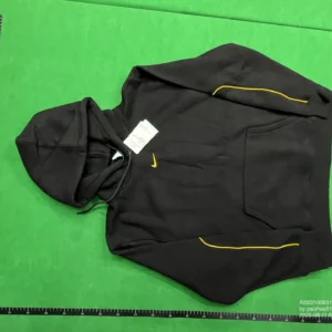 Nike Essential Hoodie with Yellow Accents