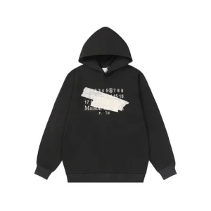 Maison Margiela Oversized Hoodie with Bold Print