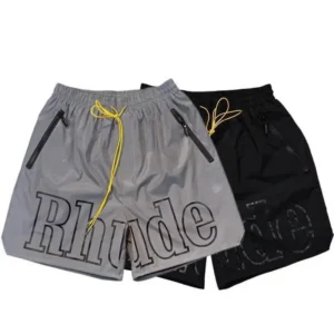 Rhude Reflective Shorts Lightweight and Stylish
