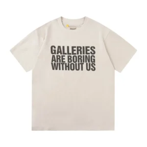 Gallery T-Shirt: Bold Galleries Are Boring Design