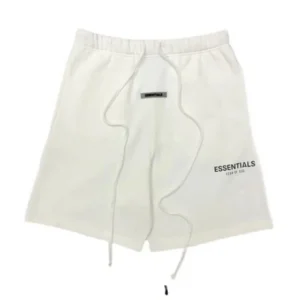 Fear of God Essentials White Shorts