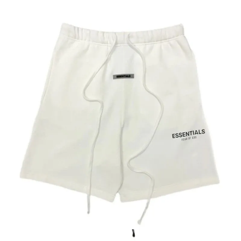 Fear of God Essentials White Shorts