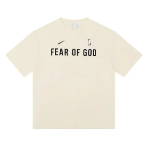 Fear of God NBA collaboration T-shirt.