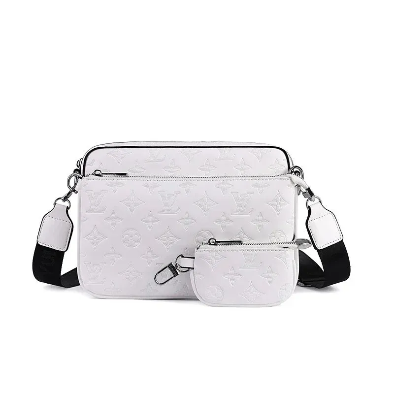 Louis Vuitton Monogram Embossed Crossbody Bag
