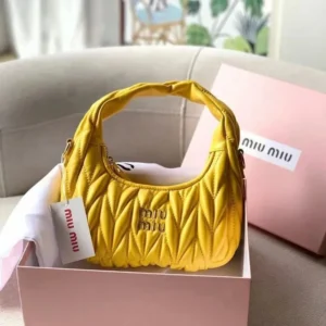Miu Miu Quilted Mini Shoulder Bag