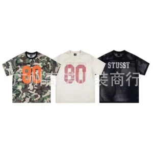 Stussy 80 Mesh Tee: Casual Sporty Design