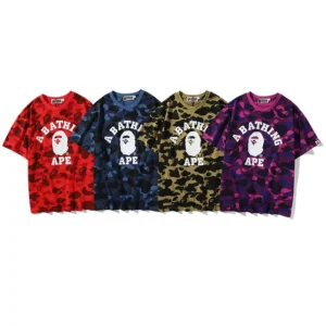 A Bathing Ape Camo Tee - Bold & Trendy