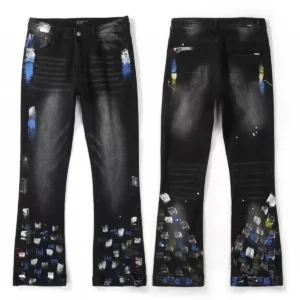 Anini Artistic Painted Jeans Unique Design