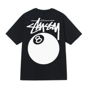 Stussy Pool 8 Tee - Bold Graphic Design