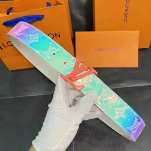 Louis Vuitton LV Belt Holographic Design