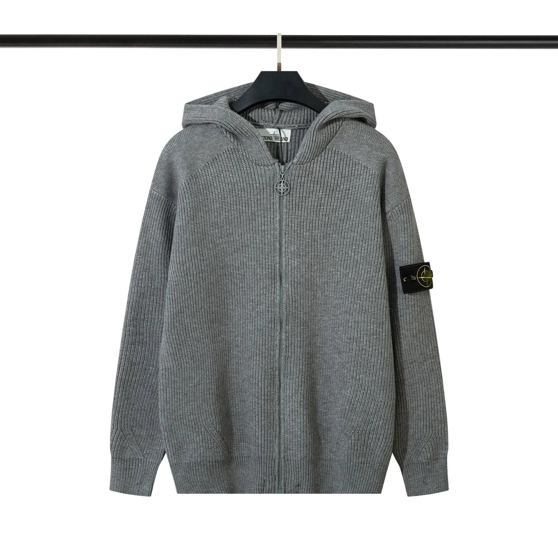 Stone Island Hooded Knit Jacket, Premium Quality
