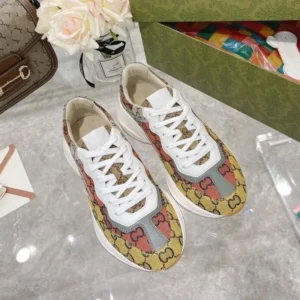 Gucci Iconic Sneakers with Bold Pattern