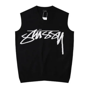 Stussy Classic Knit V-Neck Vest