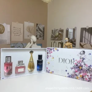 Dior Fragrance Set: Joy, J'adore, Sauvage, and Beyond