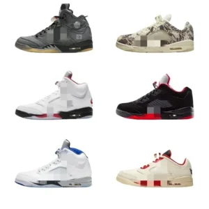 Iconic Air Jordan 5 Sneakers Collection