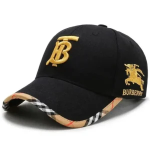 Burberry Classic Baseball Cap with Embroidery