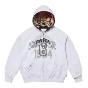 Supreme Paris 1994 Zip-Up Hoodie