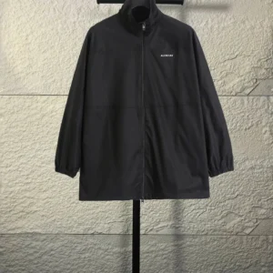 ALENCIAO sleek zip-up jacket.