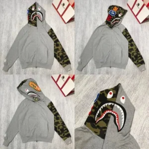 A Bathing Ape Shark Hoodie Zip-Up Jacket
