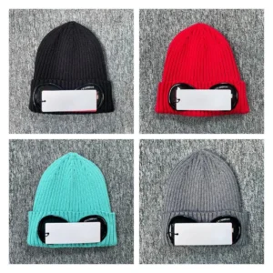 CP Company Beanie Caps with Goggle Design, Stylish and Warm.