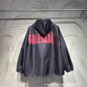 Balenciaga Bold Logo Windbreaker Jacket