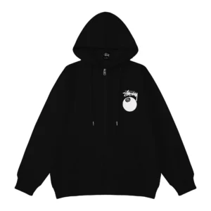 Stussy 8-Ball Zip-Up Hoodie