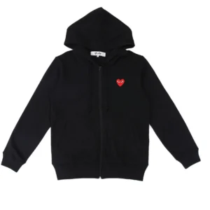 Comme des Gar?ons PLAY Zip-Up Hoodie