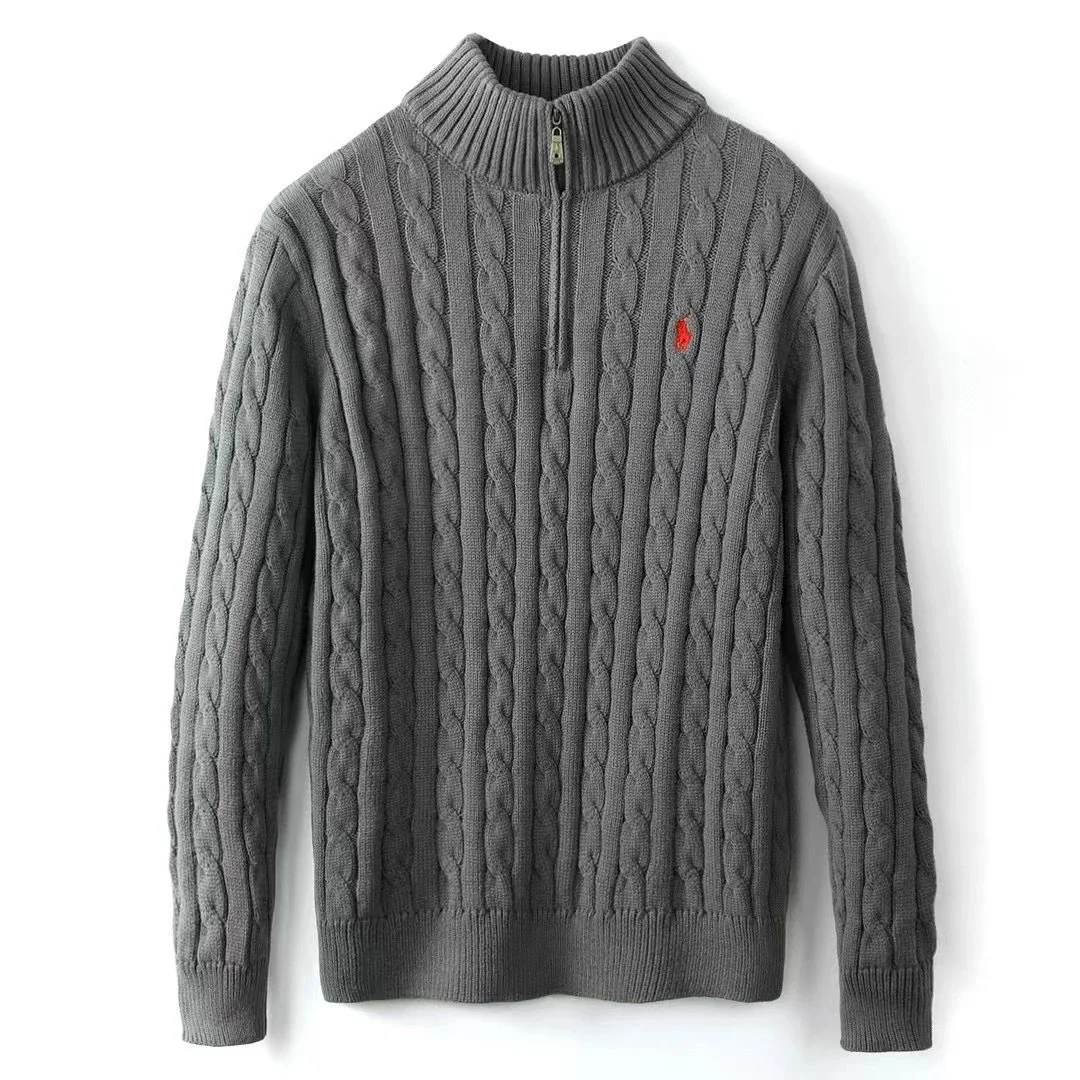 Polo Ralph Lauren Cable Knit Zip-Up Sweater