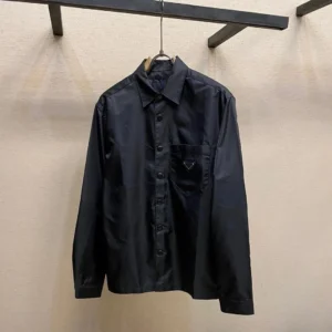 Prada Classic Long-Sleeve Shirt Jacket
