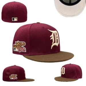Detroit Tigers World Series 1984 Fitted Cap