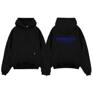 Represent Owners Club Black Hoodie Sweater