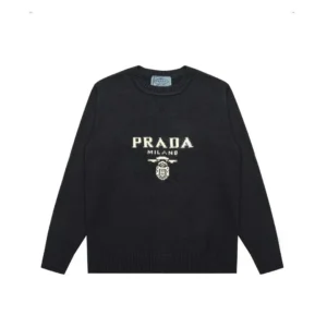 Prada Classic Logo Knit Sweater