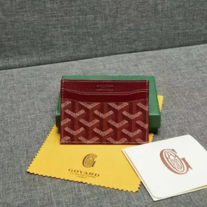 Goyard Elegant Card Holder with Pattern Design