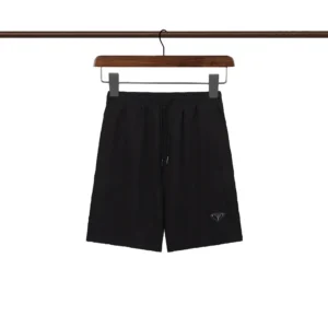 Prada Classic Shorts with Logo Patch