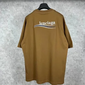 Balenciaga Oversized T-Shirt with Logo Design