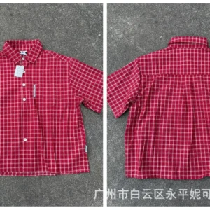 Mentra Casual Grid Short Sleeve Shirt
