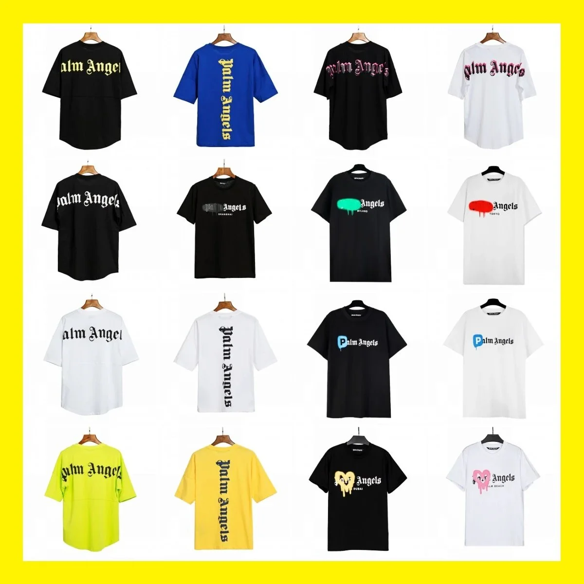 Palm Angels Bold Graphic T-Shirts Collection