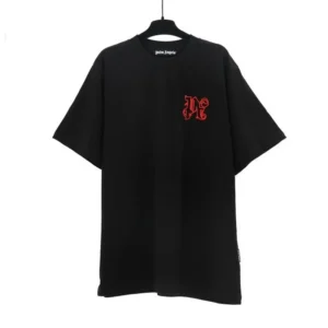 Palm Angels Classic T-Shirt with Embroidery Design