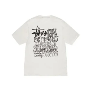 Stussy Built Tough Tee for World Stand Firm
