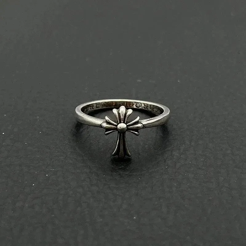 Chrome Hearts Cross Ring Elegant Design